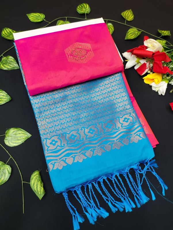 Mehandi Luxury  Stone Work Saree BT-1   MRS70