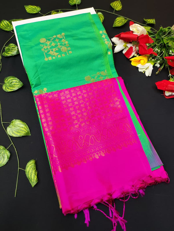 Mehandi Luxury  Saree BT-1  MRS73