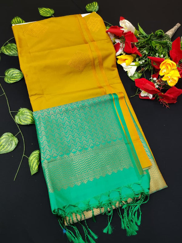 Mehandi Luxury  Saree BT-3 MRS137