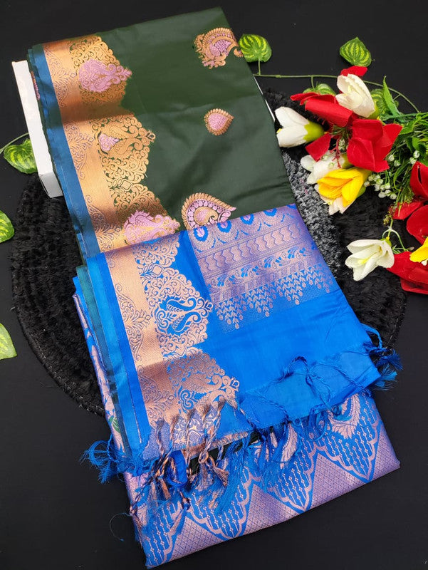 Offer Mixing Mild Damage Saree MXG82