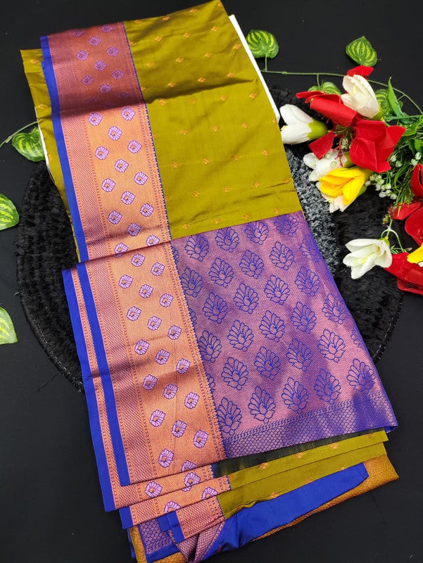 Offer Mixing Mild Damage Saree MXG89