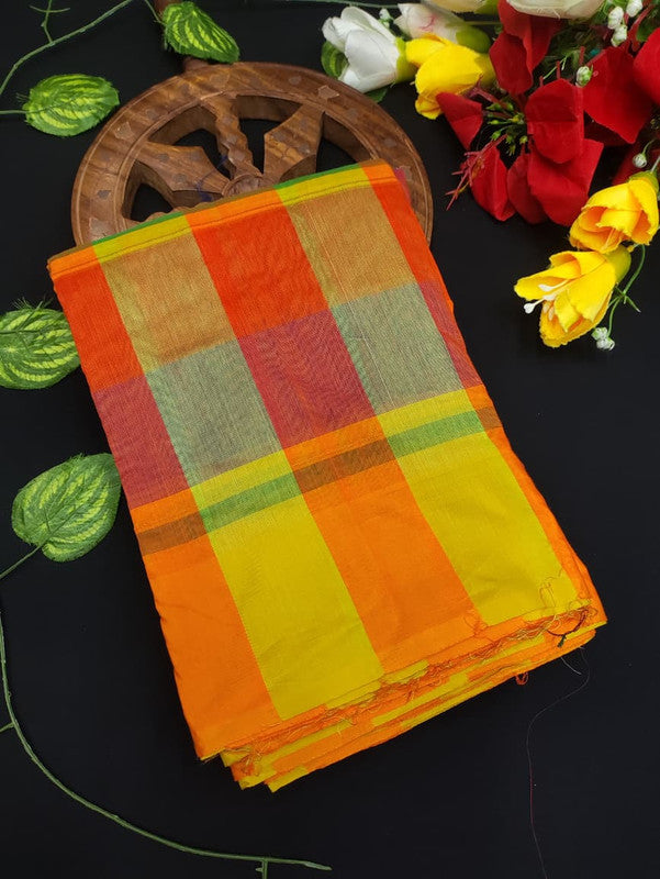 Offer Aura Checked Cotton AC48