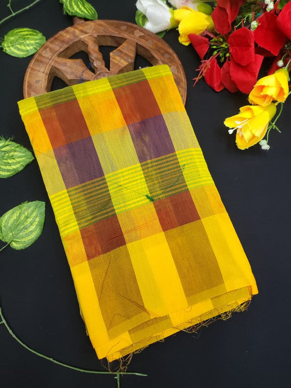 Offer Aura Checked Cotton AC53