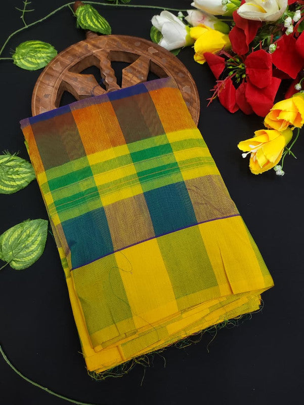 Offer Aura Checked Cotton AC58
