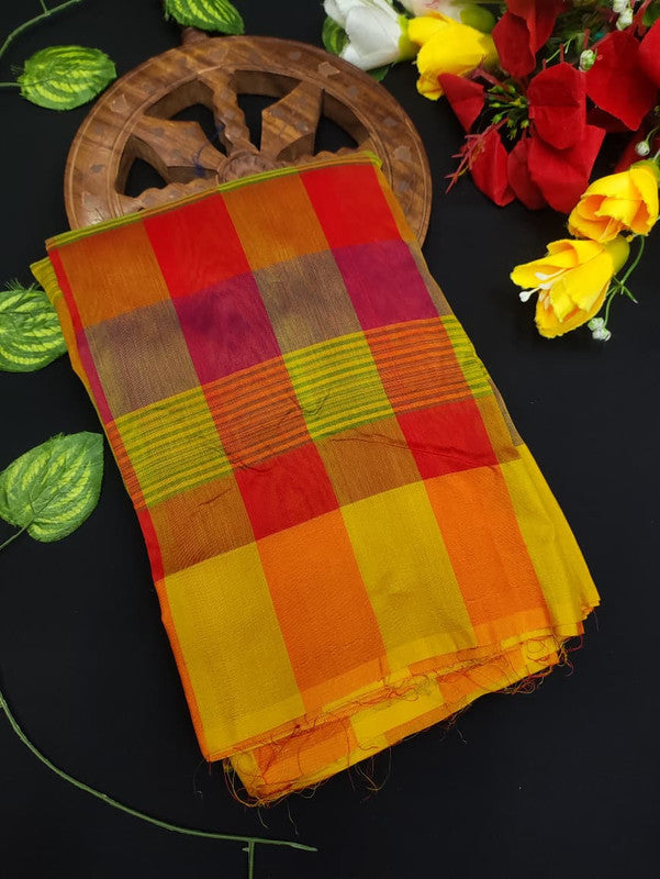 Offer Aura Checked Cotton AC69