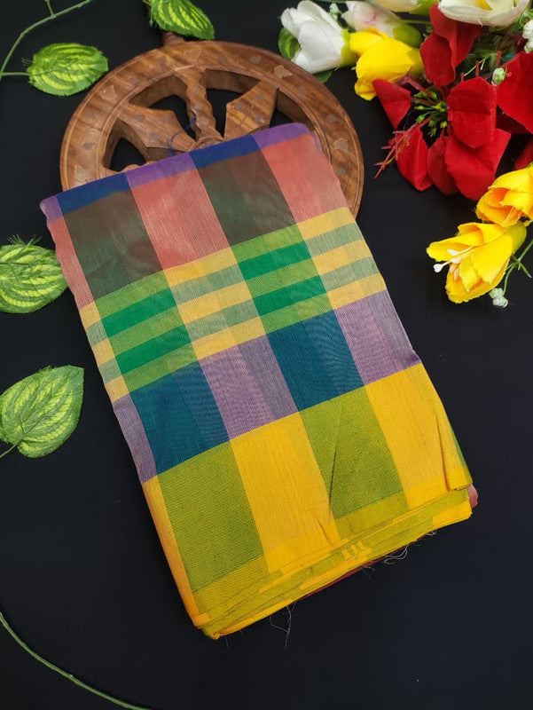 Offer Aura Checked Cotton AC68
