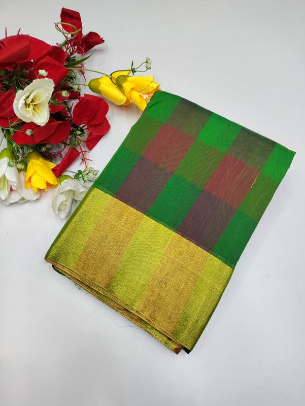 Offer Aura Checked Cotton AC101