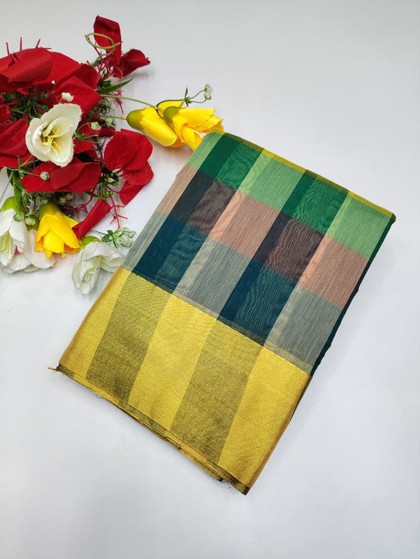 Offer Aura Checked Cotton AC104