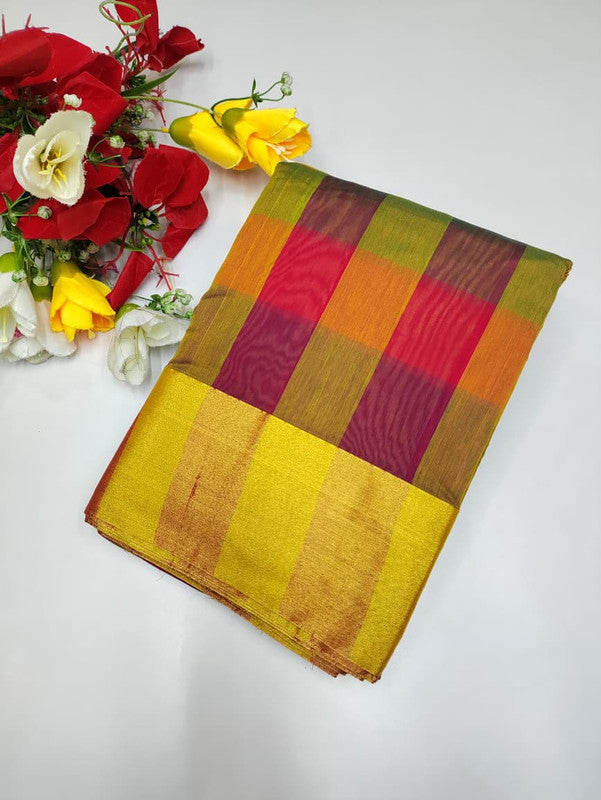 Offer Aura Checked Cotton AC118