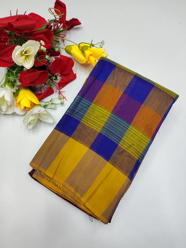 Offer Aura Checked Cotton AC131