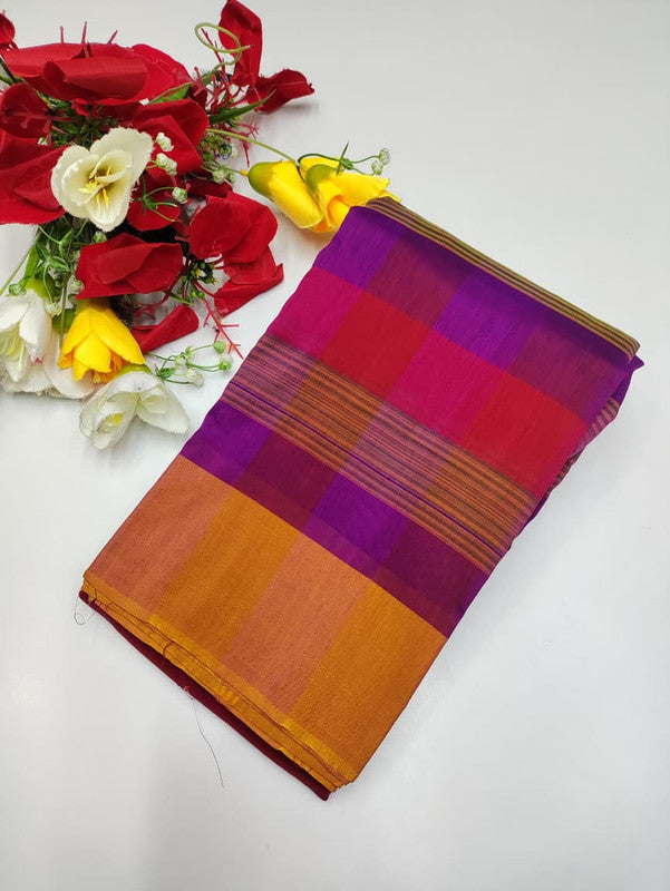 Offer Aura Checked Cotton AC133