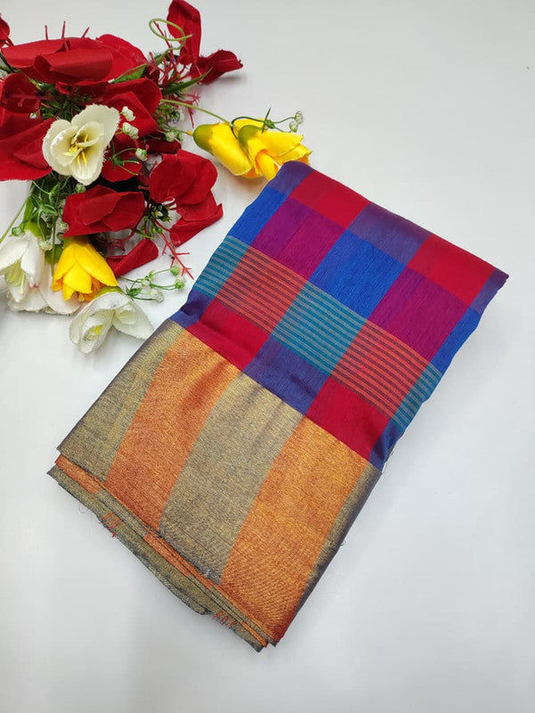 Offer Aura Checked Cotton AC139