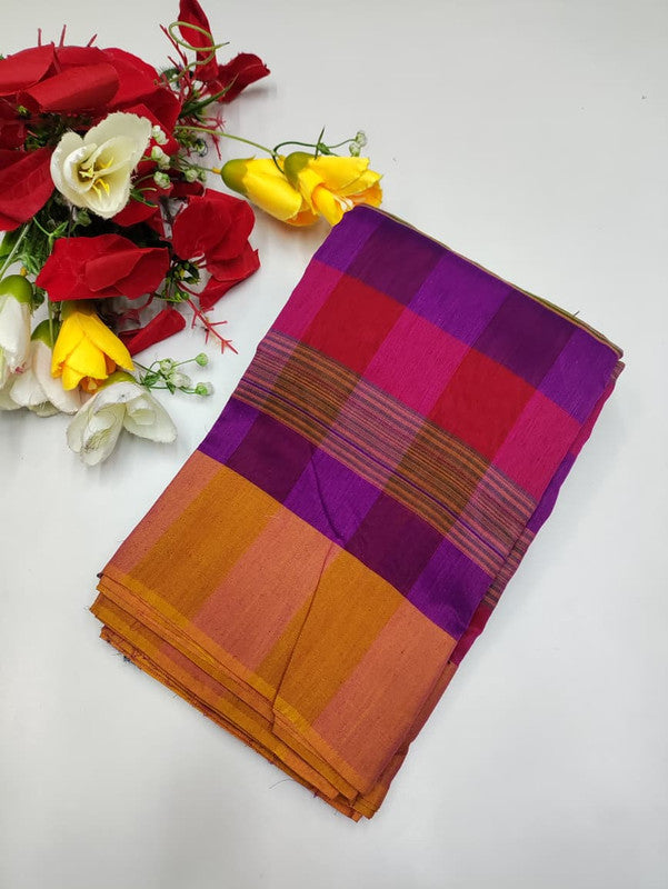 Offer Aura Checked Cotton AC158