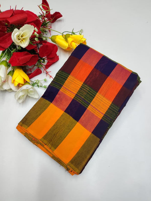Offer Aura Checked Cotton AC168