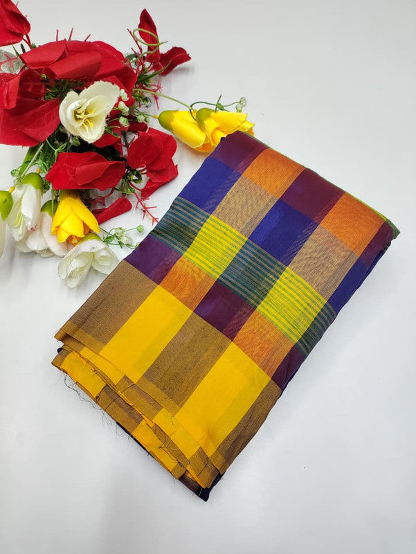 Offer Aura Checked Cotton AC170
