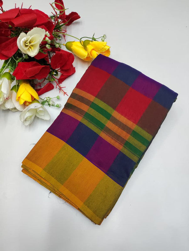 Offer Aura Checked Cotton AC171