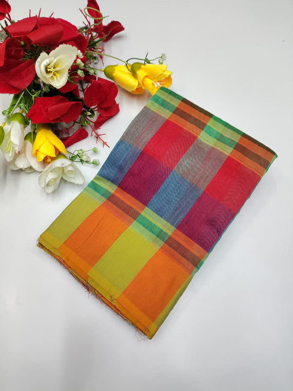Offer Aura Checked Cotton AC178