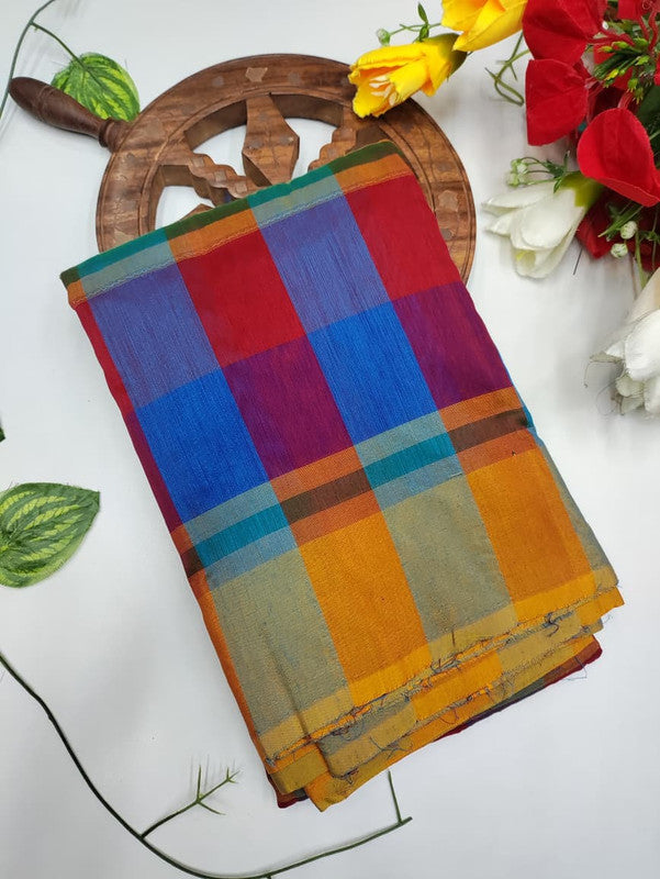 Offer Aura Checked Cotton AC188