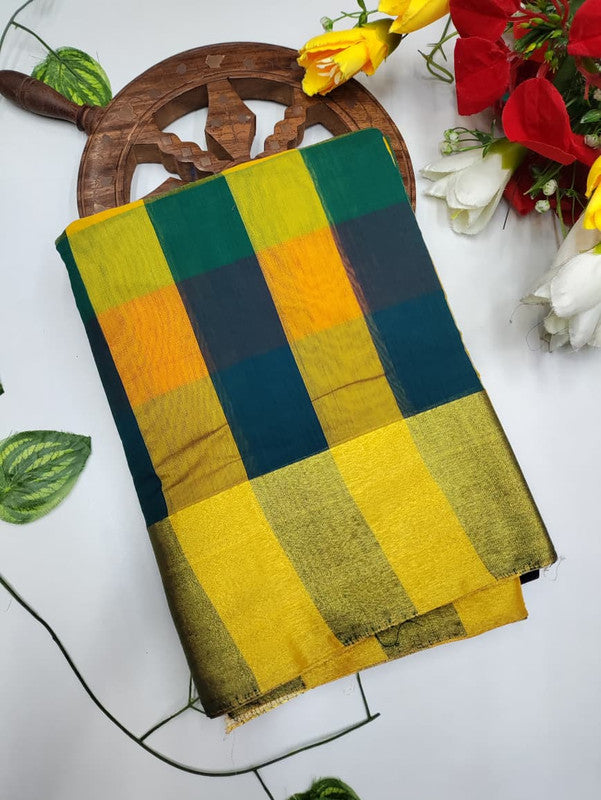 Offer Aura Checked Cotton AC190