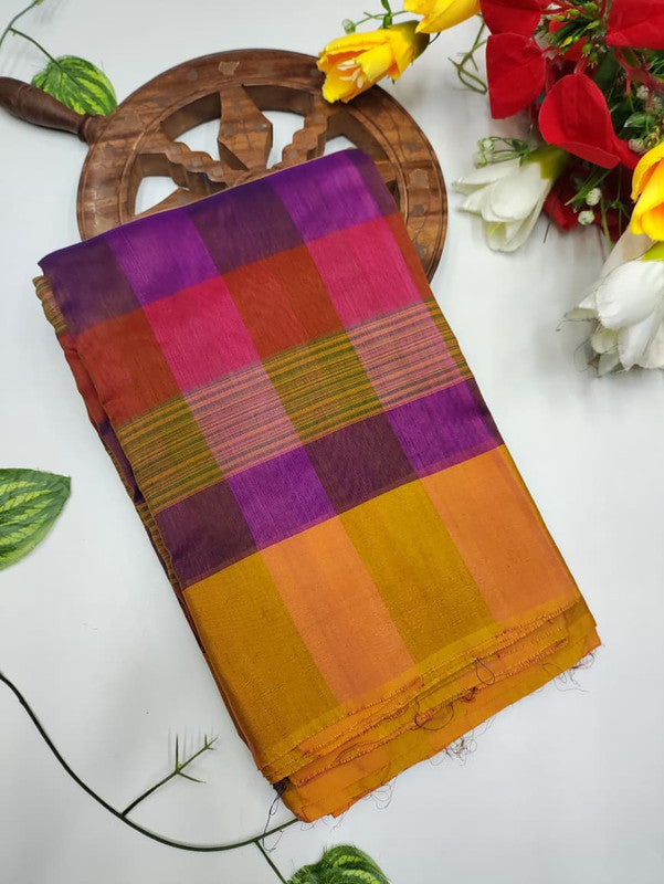 Offer Aura Checked Cotton AC195