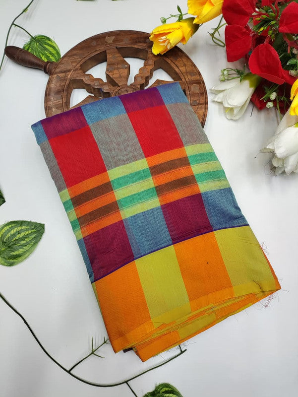 Offer Aura Checked Cotton AC199
