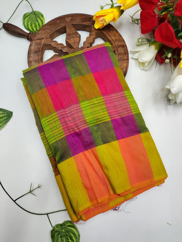 Offer Aura Checked Cotton AC202