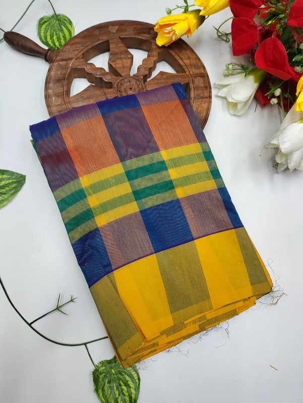 Offer Aura Checked Cotton AC205
