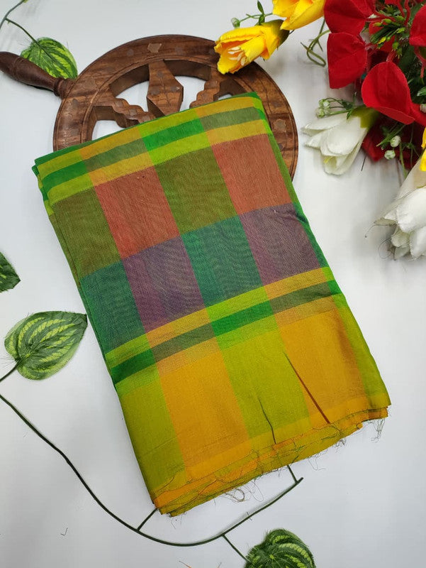 Offer Aura Checked Cotton AC215