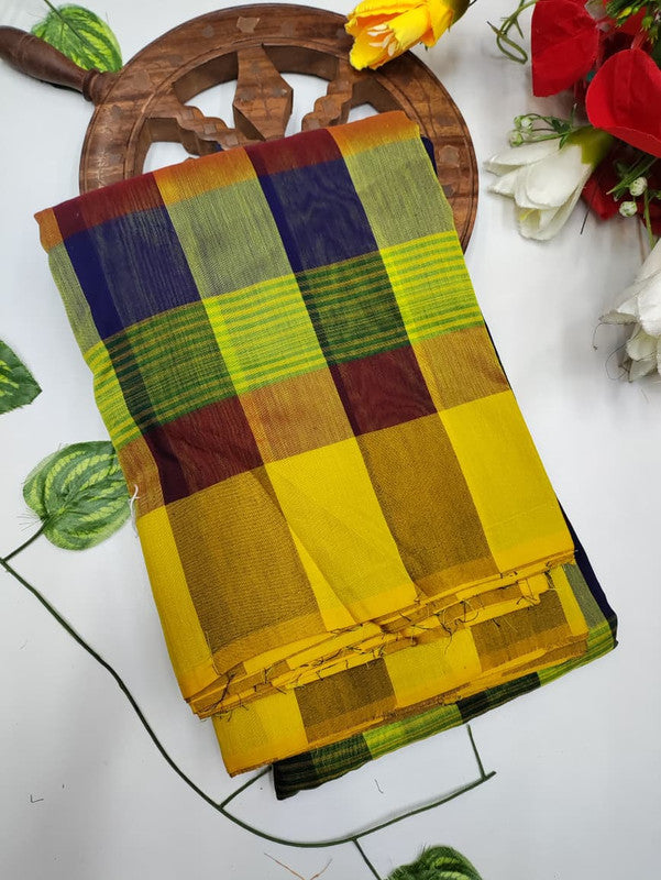 Offer Aura Checked Cotton AC220