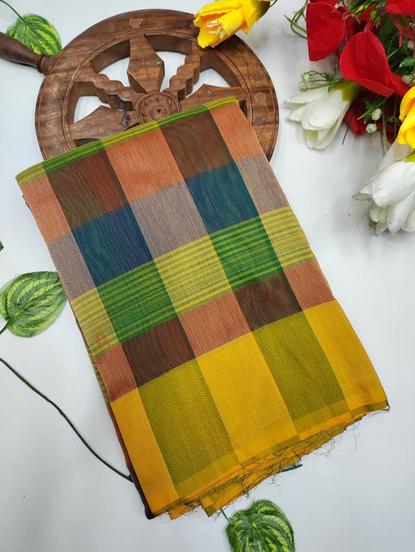 Offer Aura Checked Cotton AC234