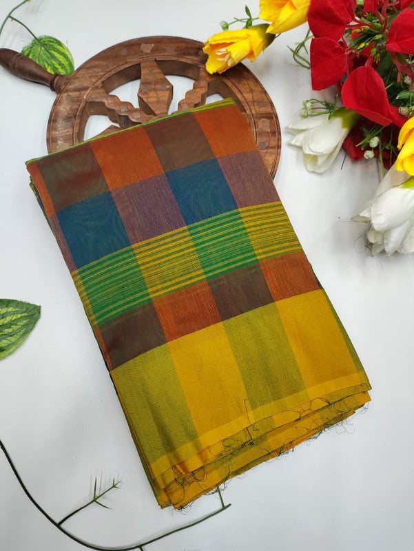 Offer Aura Checked Cotton AC239