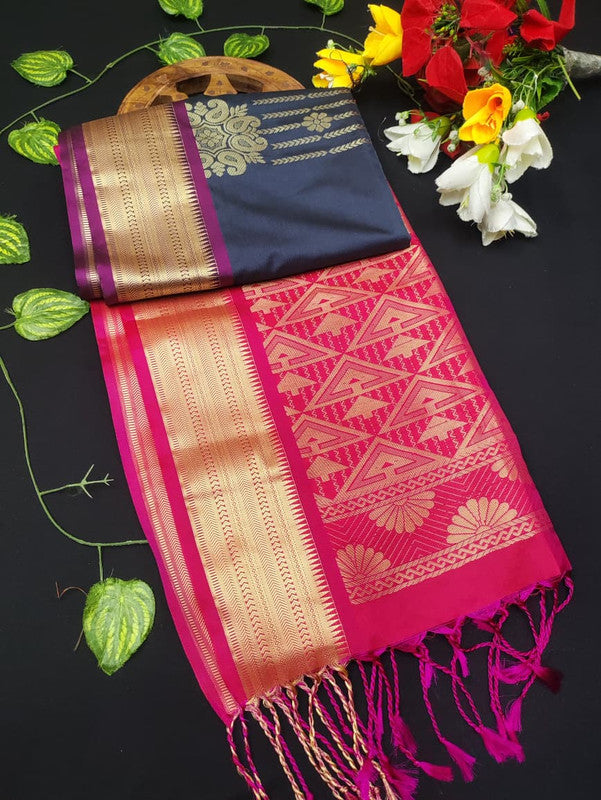 Priyanka Semi Pattu Saree LSP256