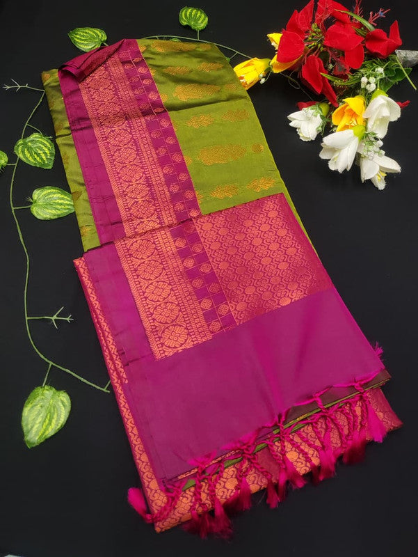 Priyanka Semi Pattu Saree LSP326