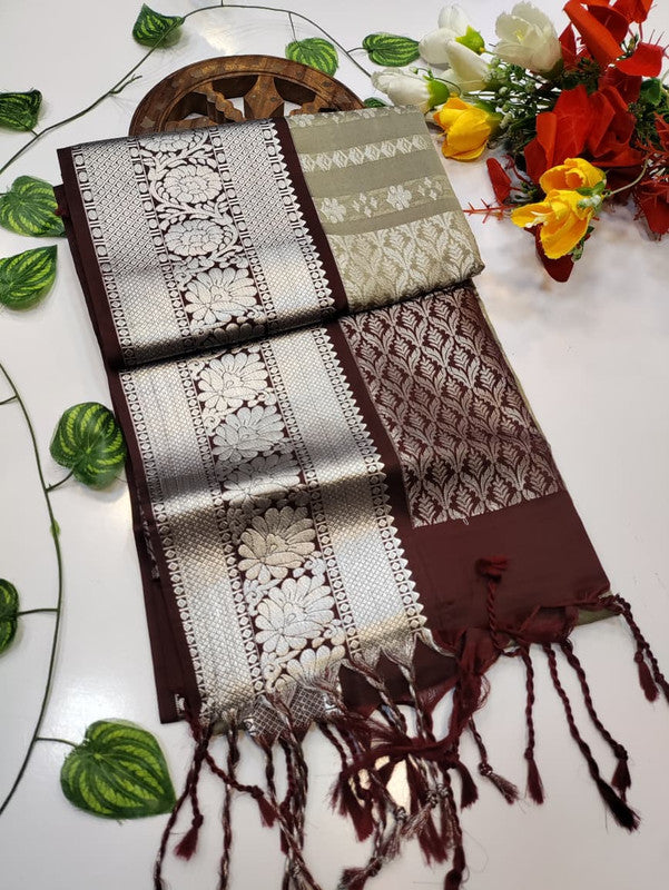 Priyanka Semi Pattu Saree LSP502