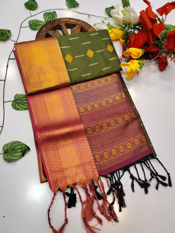 Priyanka Semi Pattu Saree LSP543