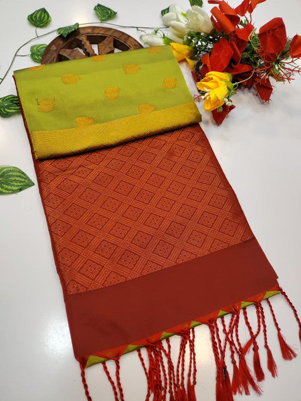 Priyanka Semi Pattu Saree LSP568