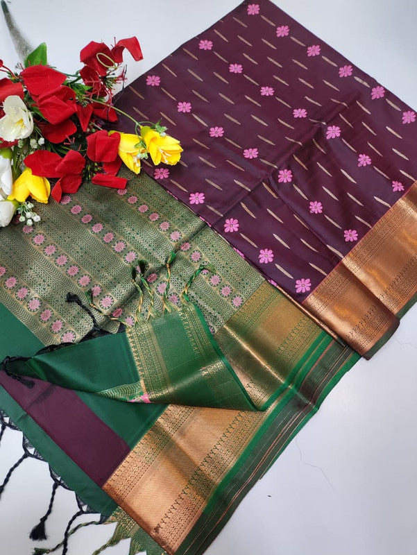 Priyanka Semi Pattu Saree LSP751