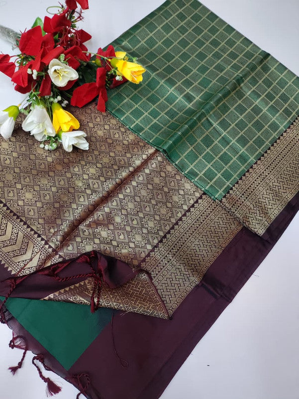 Priyanka Semi Pattu Saree LSP768