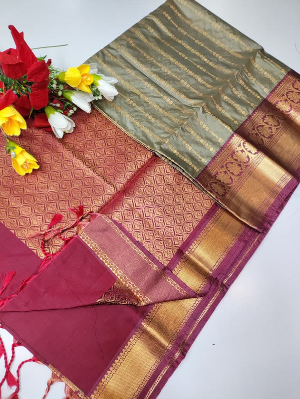 Priyanka Semi Pattu Saree LSP803