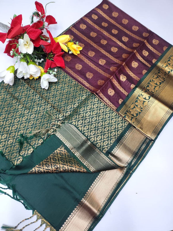 Priyanka Semi Pattu Saree LSP832