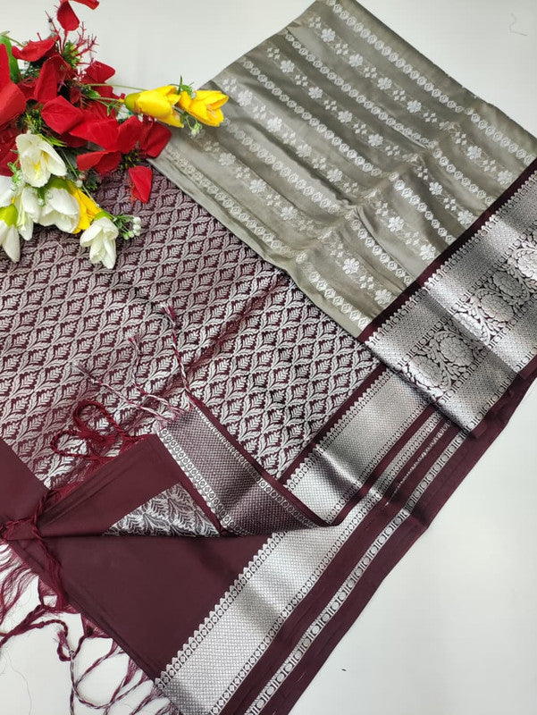 Priyanka Semi Pattu Saree LSP854