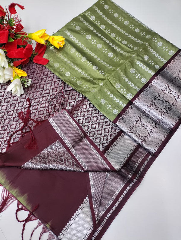 Priyanka Semi Pattu Saree LSP877