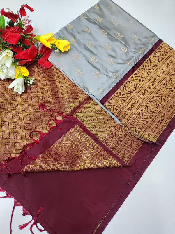 Priyanka Semi Pattu Saree LSP883