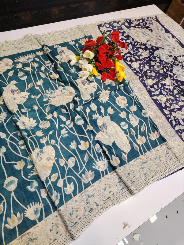 Kalamkari Cotton Saree LKC35