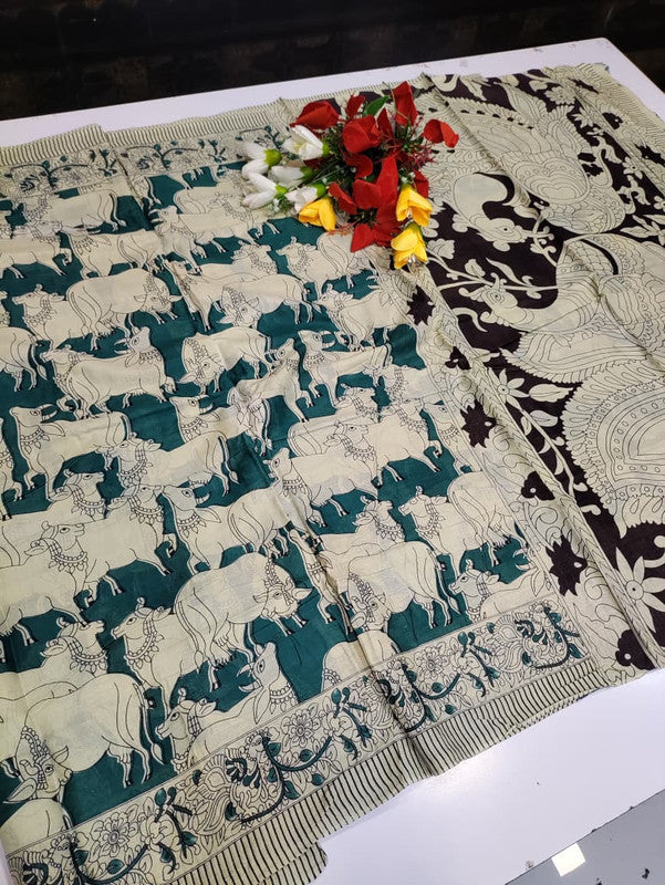 Kalamkari Cotton Saree LKC21