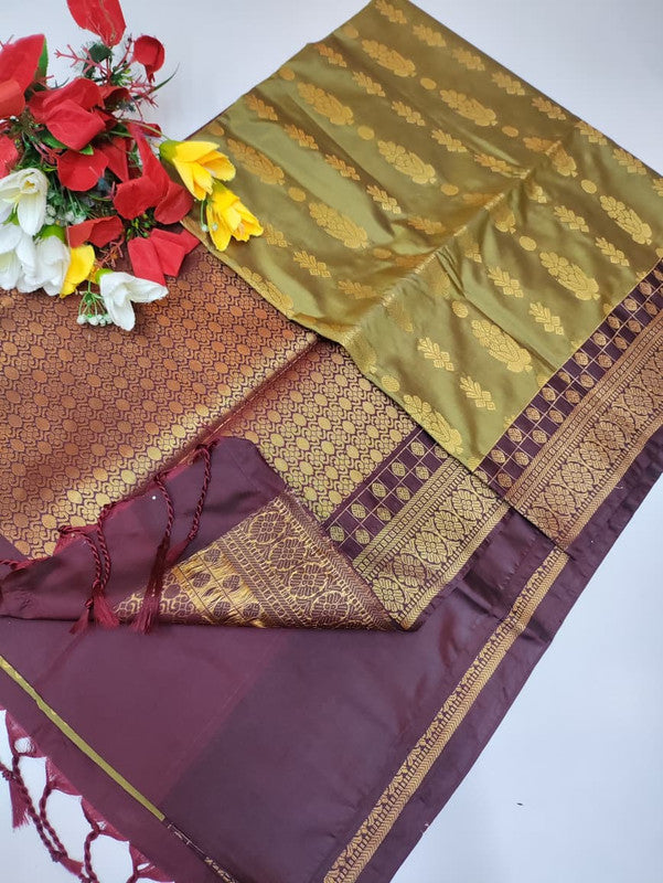 Priyanka Semi Pattu Saree LSP929