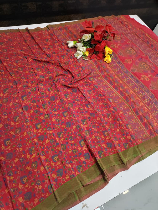 Samyukta Crepe Silk Saree SY23