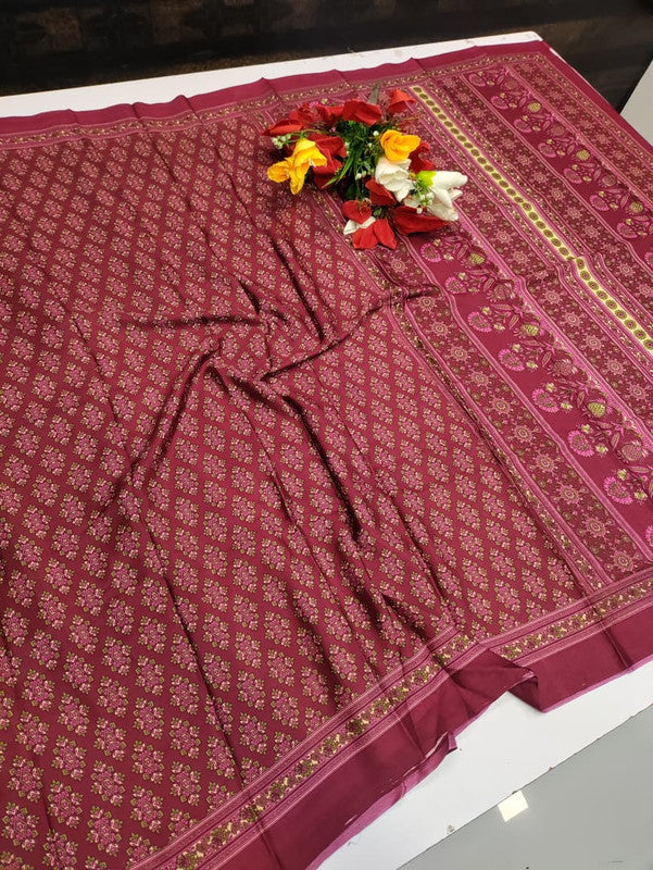Samyukta Crepe Silk Saree SY71