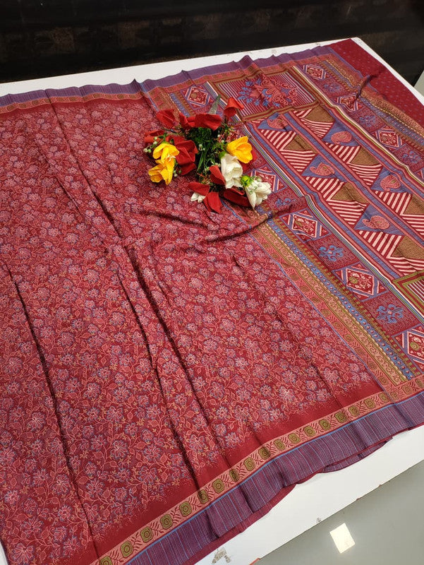 Samyukta Crepe Silk Saree SY90