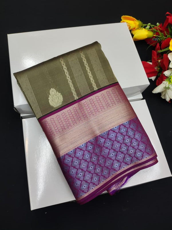 Ven Pattu Pure Silk saree VPS100
